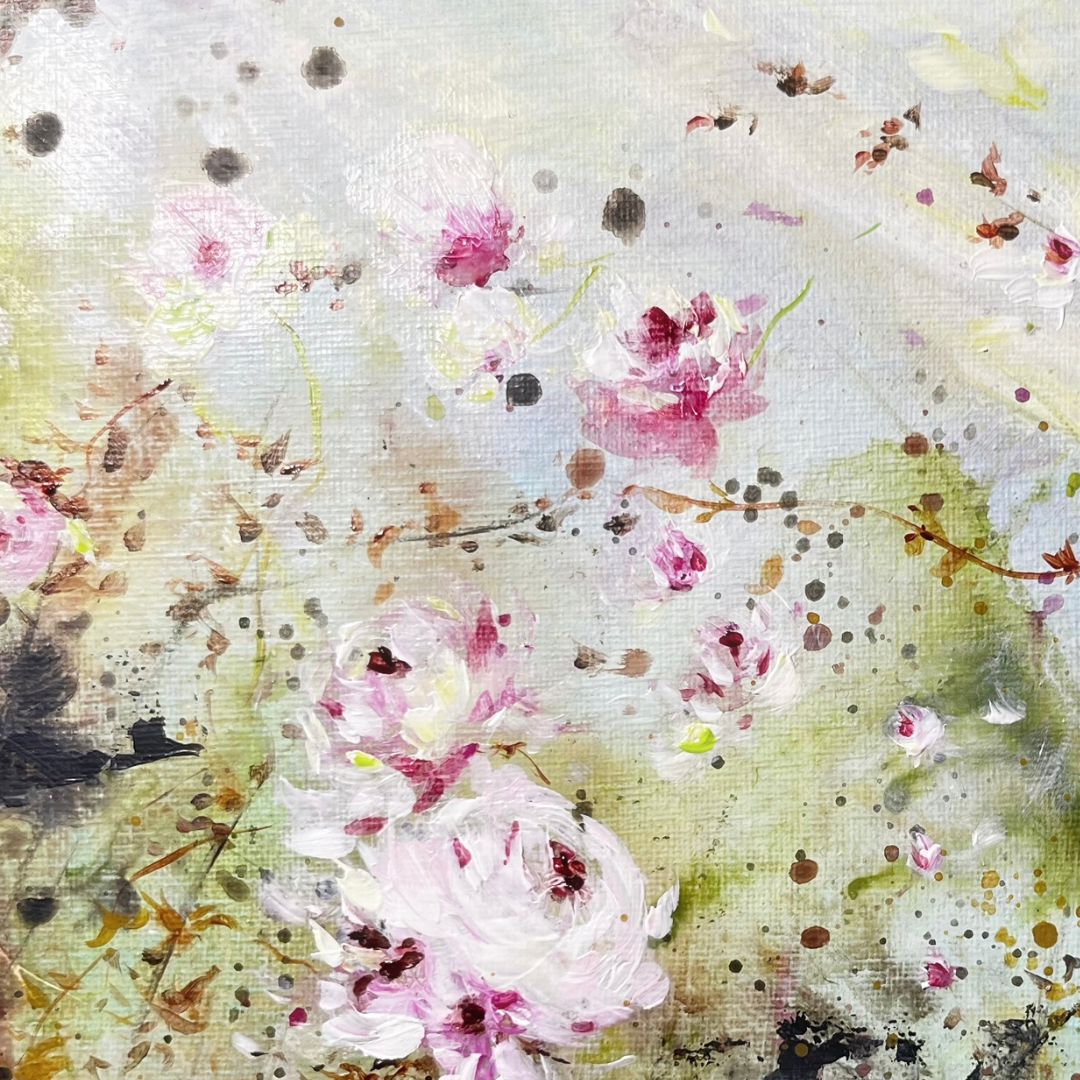 9” x 12” Original Acrylic on Board Painting