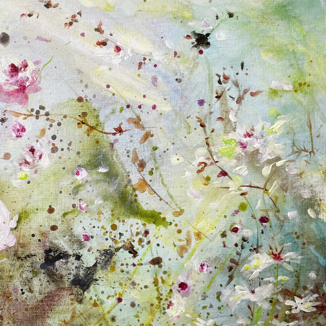 9” x 12” Original Acrylic on Board Painting