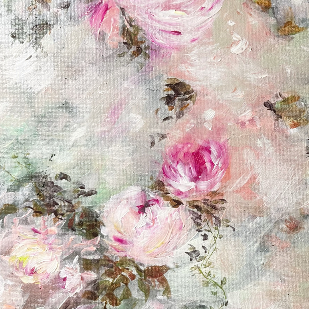 11” x 14” Original Floral Painting