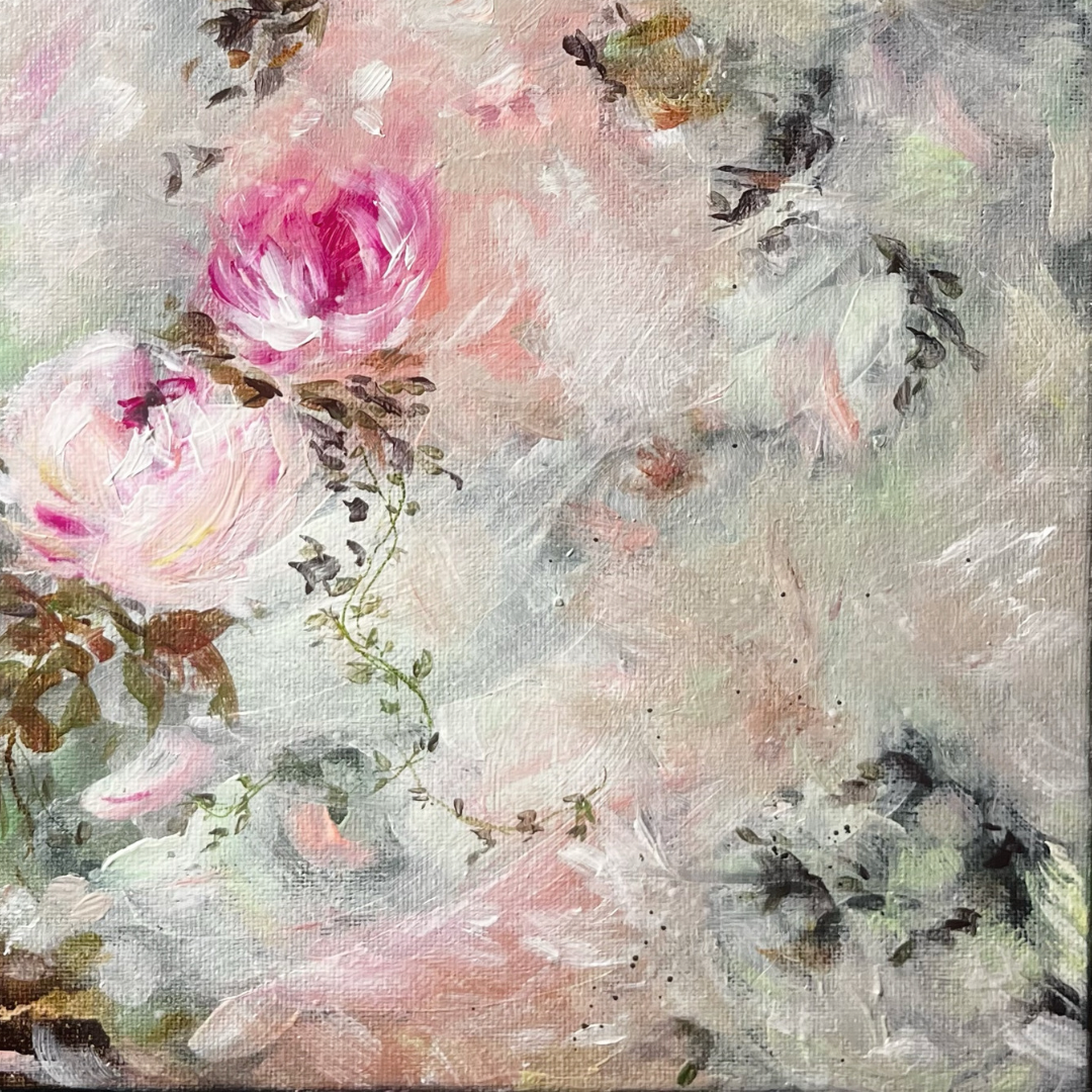 11” x 14” Original Floral Painting