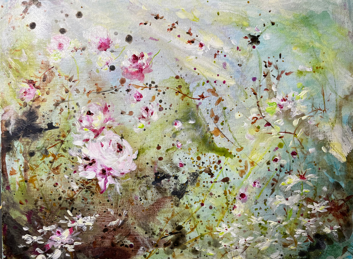 9” x 12” Original Acrylic on Board Painting