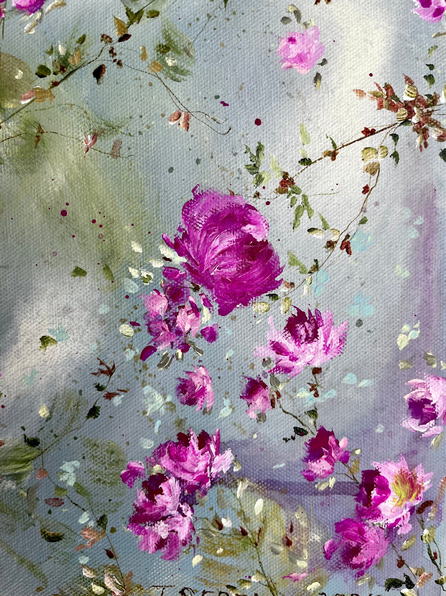 11” x 14” Original Acrylic Painting on Canvas