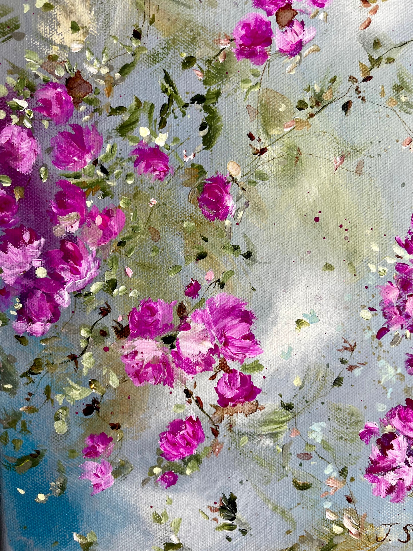 11” x 14” Original Acrylic Painting on Canvas