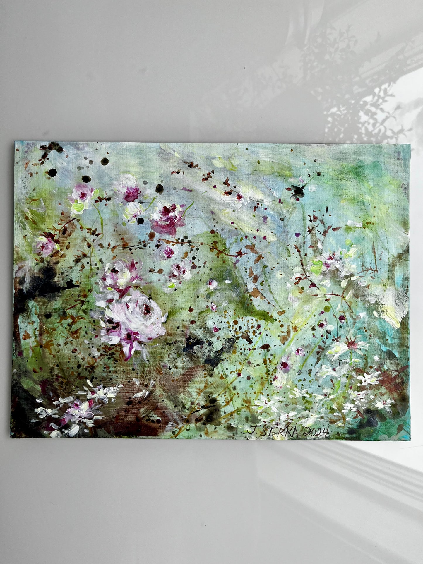 9” x 12” Original Acrylic on Board Painting