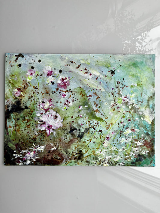 9” x 12” Original Acrylic on Board Painting