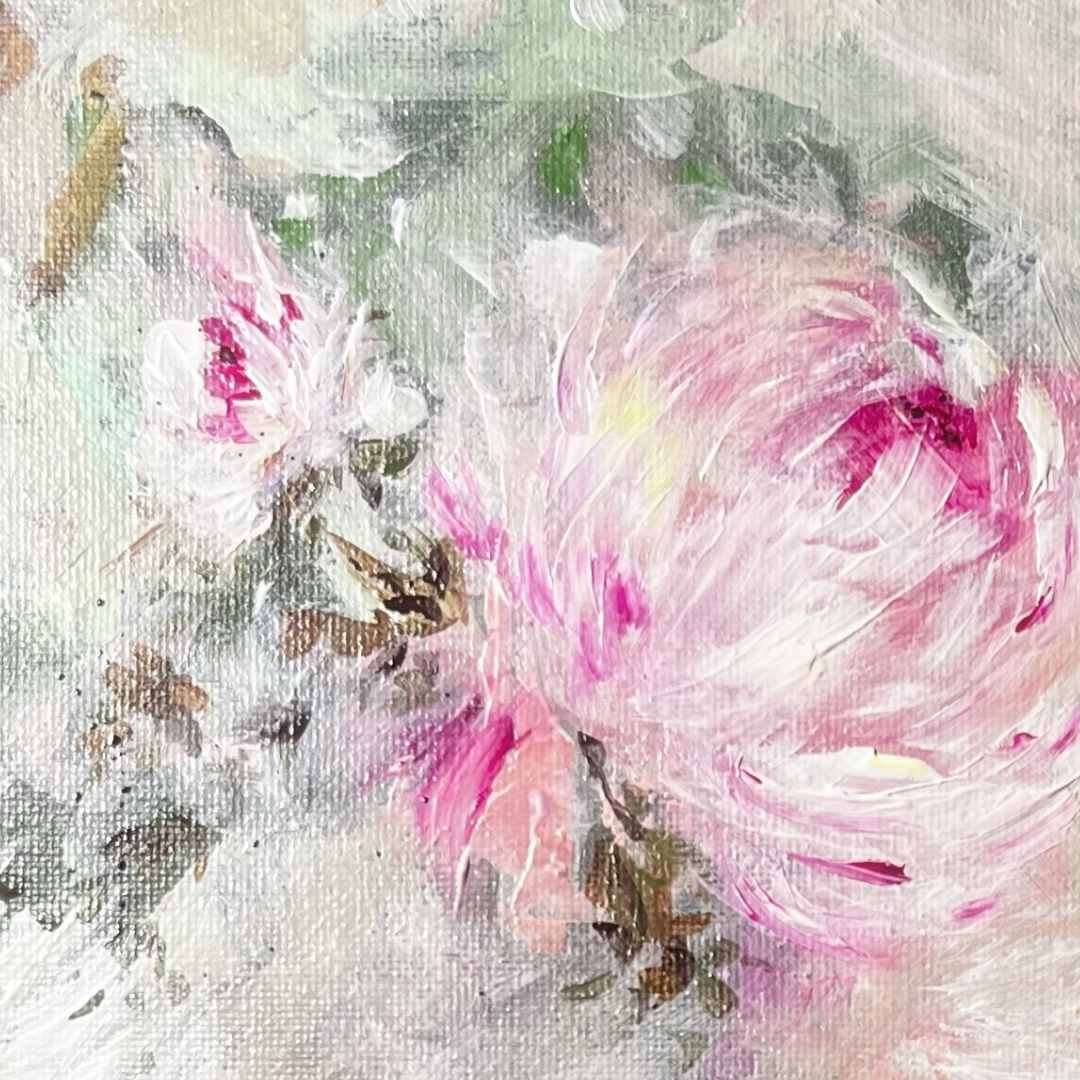 11” x 14” Original Floral Painting